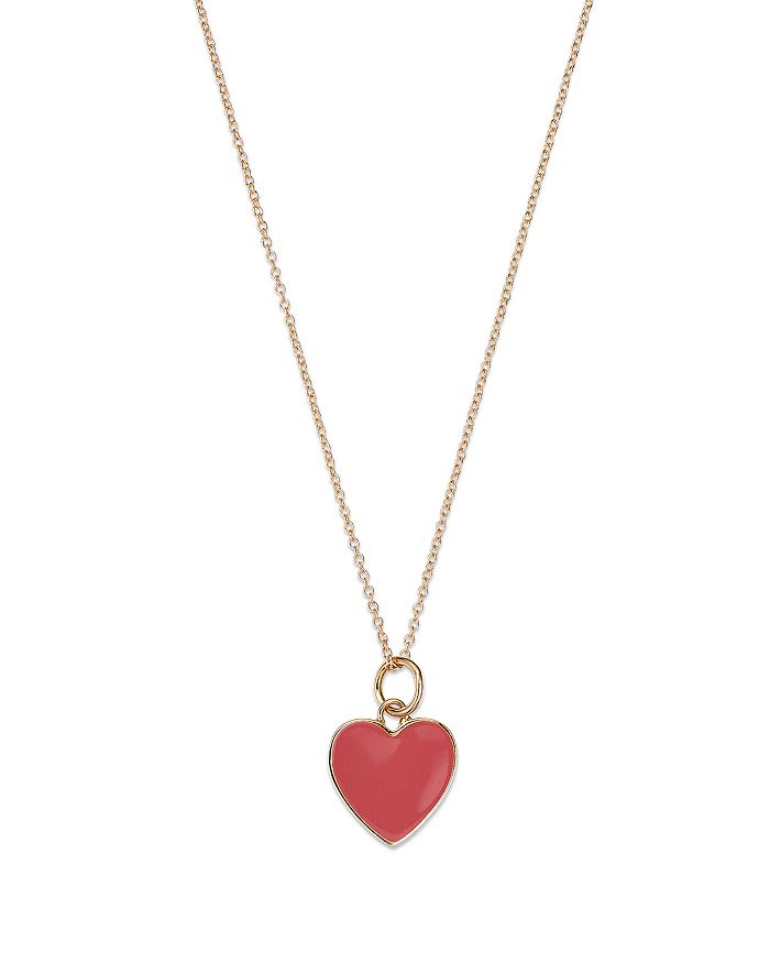 Bottega Veneta Heart Enamel Pendant