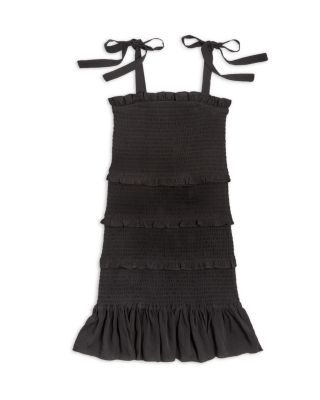 KatieJnyc - Girls' Evan Smocked Ruffle Dress - Big Kid