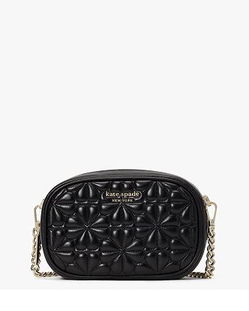 kate spade new york Bloom Small Quilted Leather Camera Crossbody |  Bloomingdale's