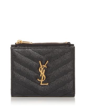Yves Saint Laurent Cassandre Matelasse Chain Wallet Crossbody Bag
