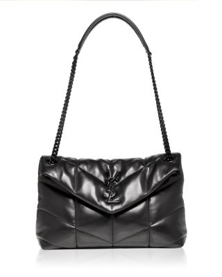  Puffer Small Convertible Shoulder Bag In Nappa Leather Monotone