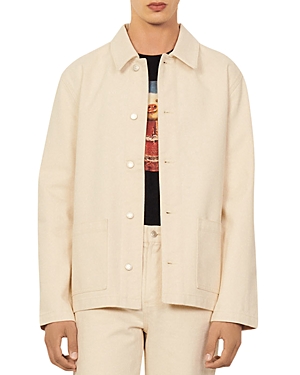 Sandro Denim Work Jacket Sandro Denim Work Jacket