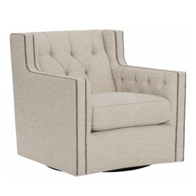 Candace Fabric Swivel Chair