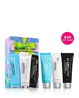 Glamglow Muds Just Wanna Have Fun Gift Set ($117 value)
