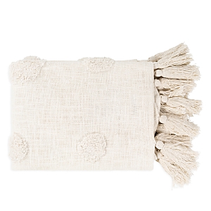 Shop Surya Dove Throw In Ivory
