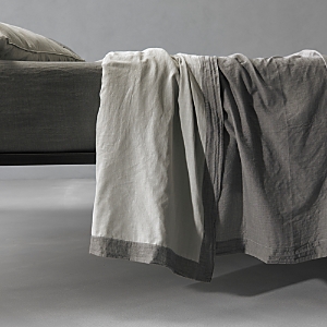 Society Limonta Miro Cotton Flat Sheet, King/queen In Tisana