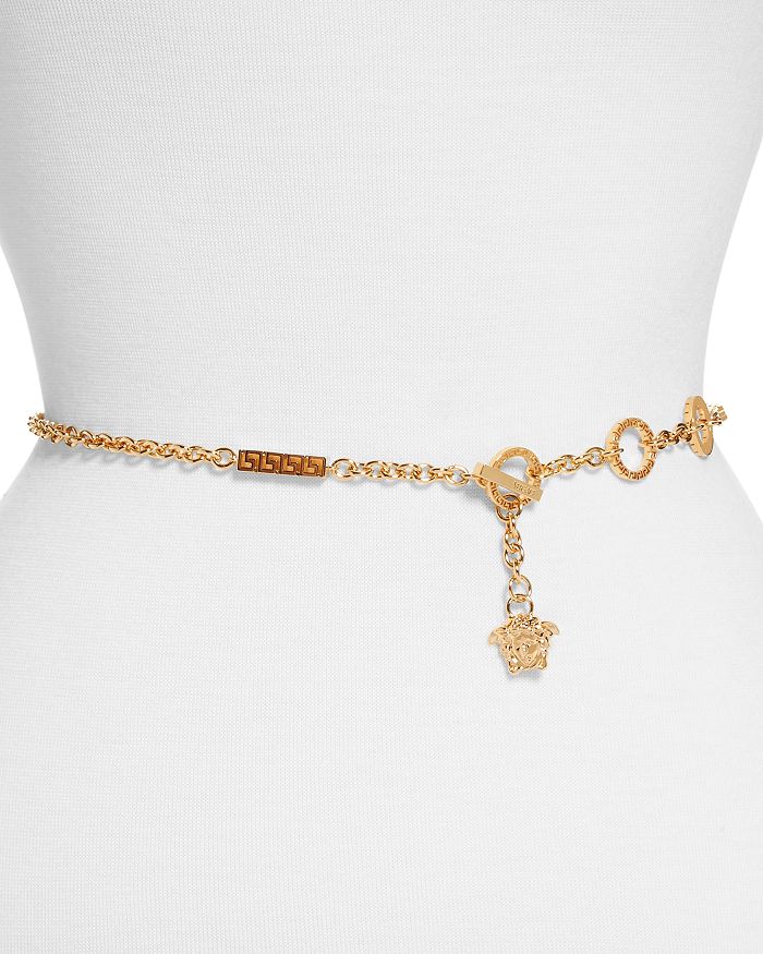 Medusa chain belt in gold - Versace
