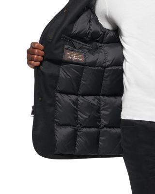 Stretch Down Filled Car Coat