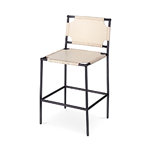 Shop Jamie Young Asher Counter Stool In White