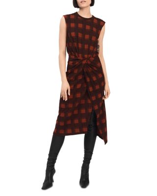 derek lam 10 crosby red dress