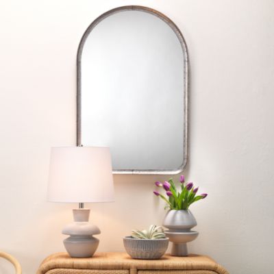 Arch Iron Wall Mirror