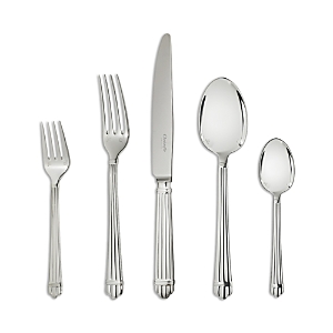 Christofle Aria Silverplate 5 pc. Flatware Set