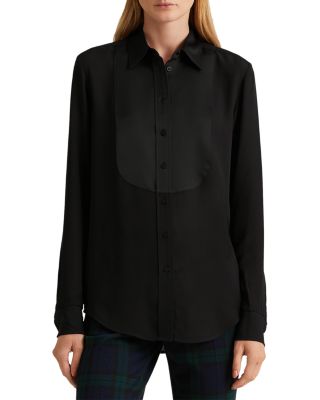 lauren ralph lauren tuxedo shirt