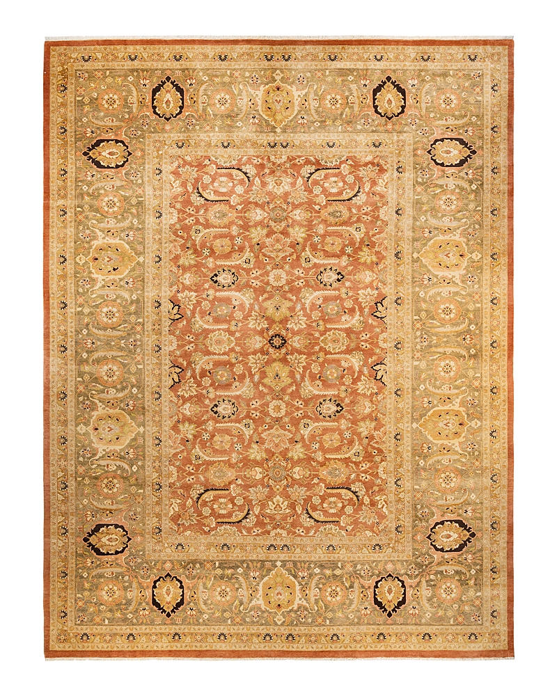 Adorn Handwoven Rugs Mogul M1395 10'4" x 13'8" Area Rug - Brown