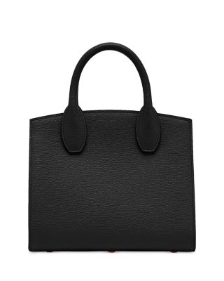 FERRAGAMO Salvatore Studio Box Mini Leather Top Handle Bag