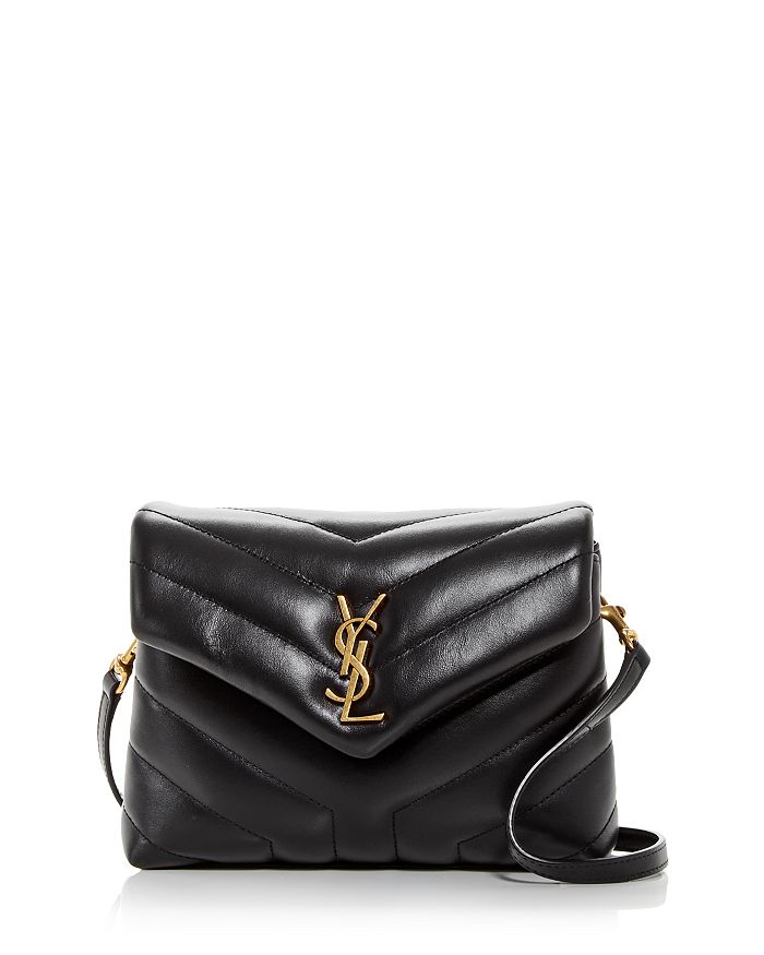 SAINT LAURENT Loulou Toy Quilted-Leather Cross-Body Bag