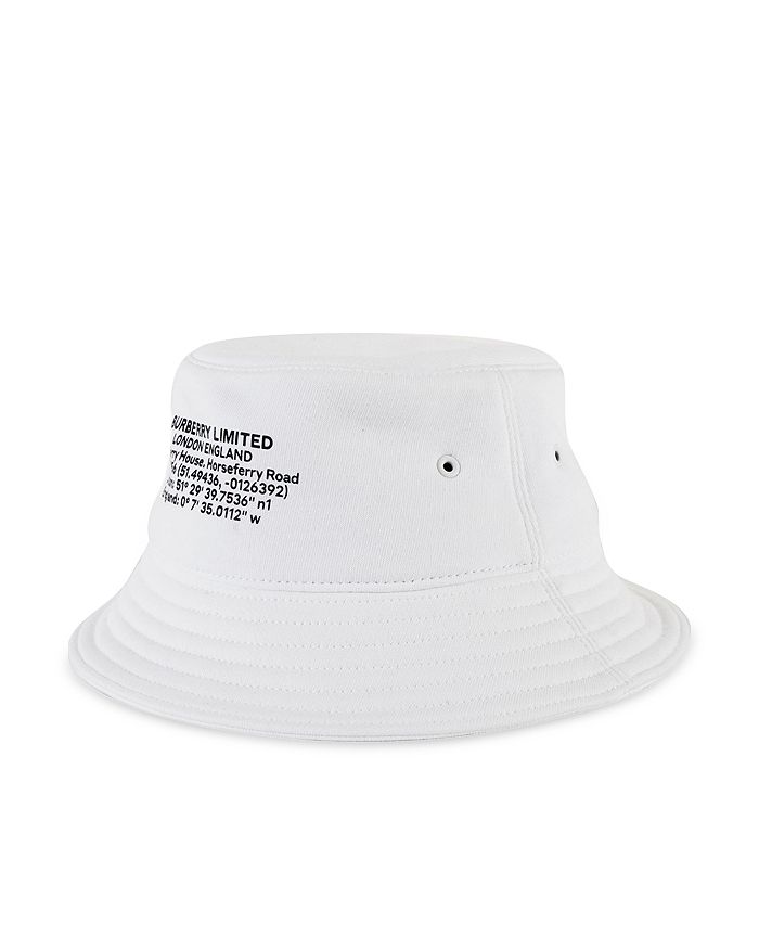 Burberry Horseferry Motif Jersey Bucket Hat | Bloomingdale's