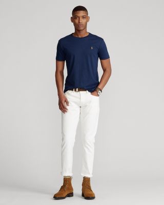 Cotton Embroidered Logo Tee