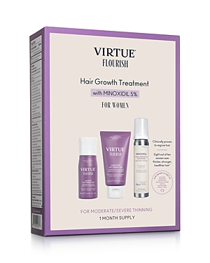 Virtue Flourish Hair Growth Treatment Set