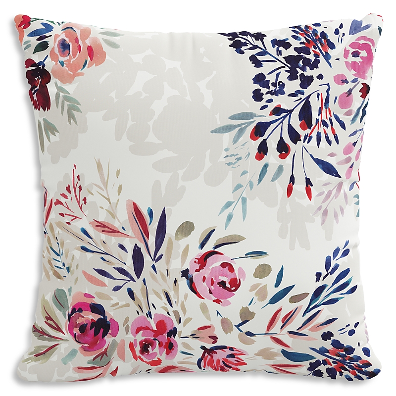 Sparrow & Wren Bianca Floral Multi Down Pillow, 20 x 20