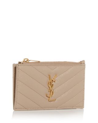 Cassandre Matelass&eacute; Fragments Zipped Card Case