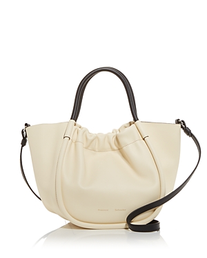 PROENZA SCHOULER SMALL RUCHED LEATHER TOTE