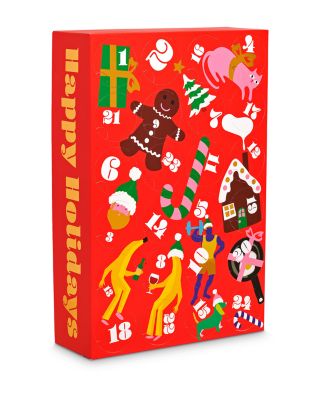 Happy Socks - Advent Sock Calendar Gift Set, Set of 24