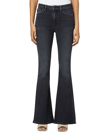 Hudson - Holly High Rise Flared Jeans in Mystic Mood