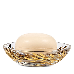 Shop Labrazel Vine Soap Dish In Clear/gold