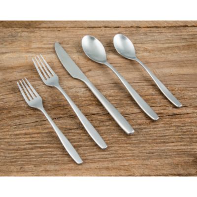 Averie Satin 20 Piece Flatware Set, Service for 4