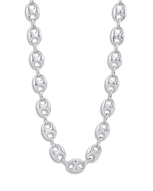 Alberto Amati Sterling Silver Mariner Link Chain Necklace, 36