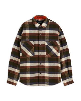Scotch & Soda - Brushed Flannel Plaid Shirt