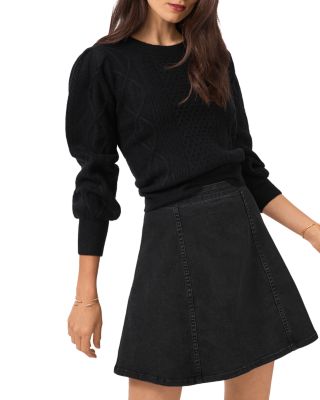 little black sweater
