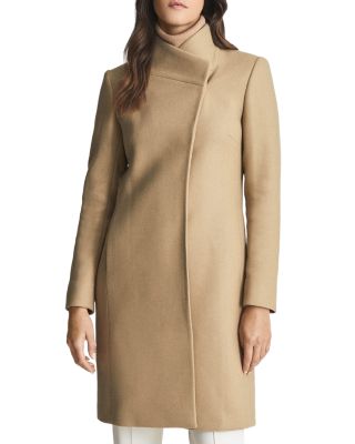 womens brown wool coat