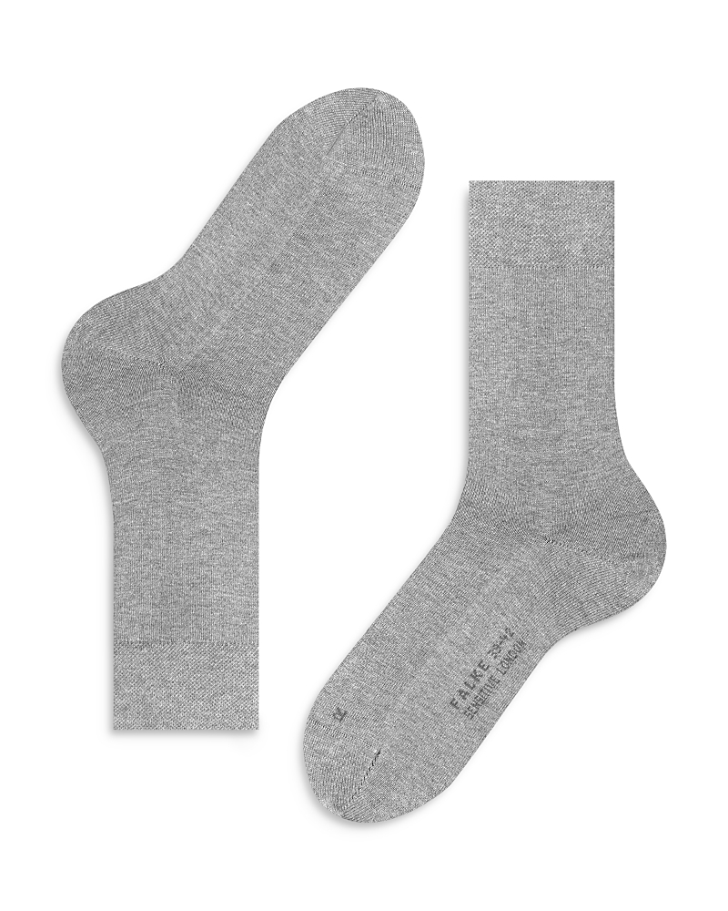 Shop Falke Sensitive London Socks In Light Gray
