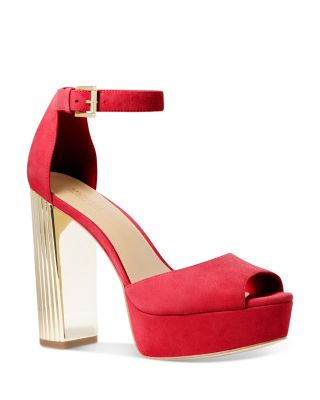 michael kors ankle strap sandals