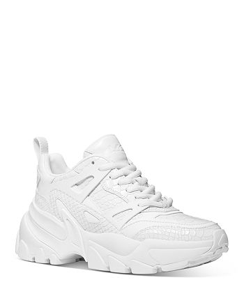 MICHAEL Michael Kors - Women's Nick Trainer Lace Up Sneakers