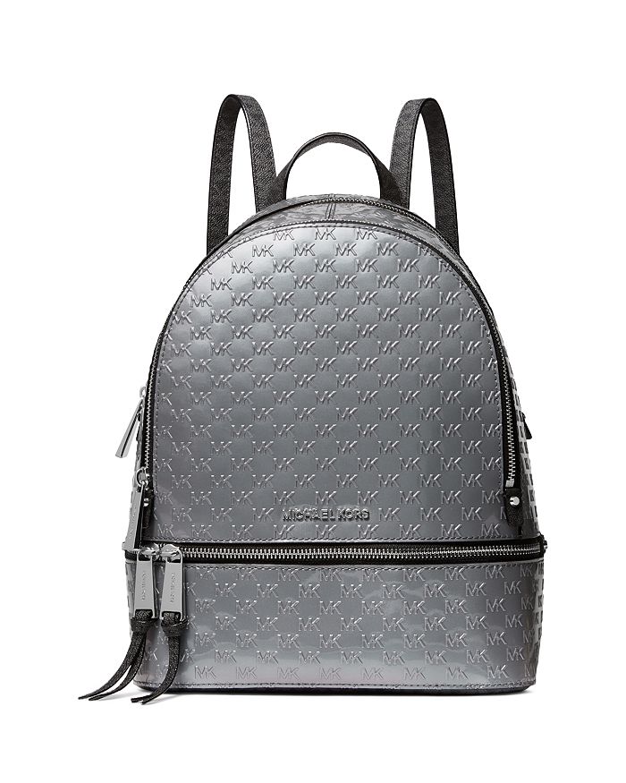 MICHAEL Michael Kors Rhea Medium Logo Leather Backpack | Bloomingdale's