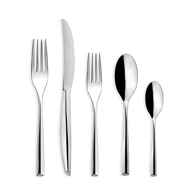 Broggi Zeta 5 Piece Place Setting In Silver