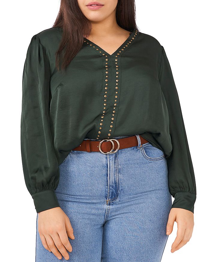 Vince camuto studded on sale top