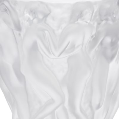 Small Clear Bacchantes Vase