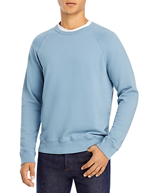 Vince Boiled Cashmere Crewneck Sweater In Washed Highwater