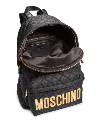 Moschino Quilted Nylon Backpack | Bloomingdale display picture 2