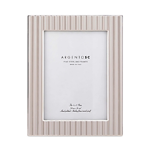 Argento Sc Fluted Sterling Silver Picture Frame, 4 x 6
