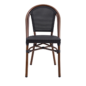 Euro Style Jannie Stacking Side Chair In Black