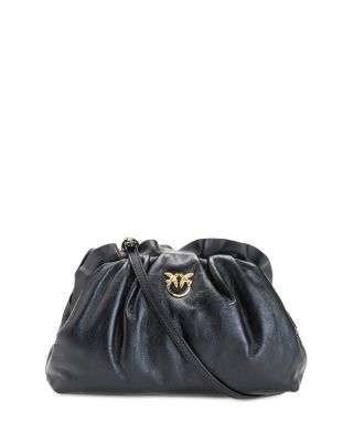 Mini Chain Leather Clutch