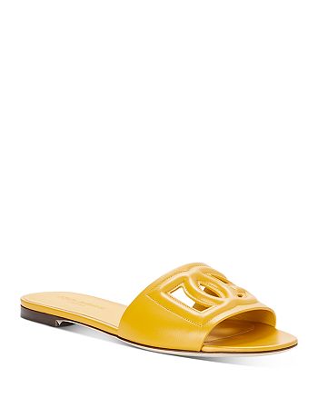 Dolce & Gabbana Women's Slide Sandals | Bloomingdale's