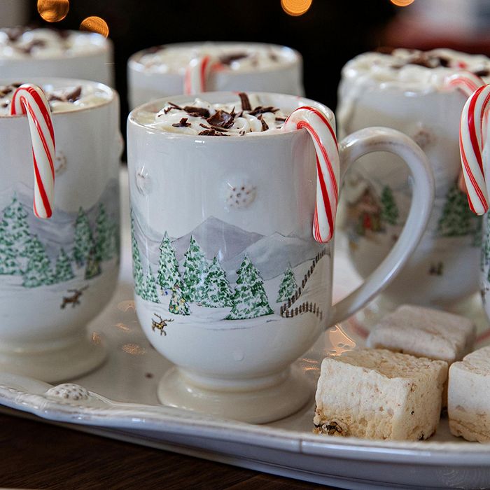 Juliska Berry & Thread North Pole Ceramic Mug In Multi