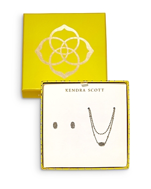 Kendra Scott Layer It Clasp in gold and Lobe Wonder patches