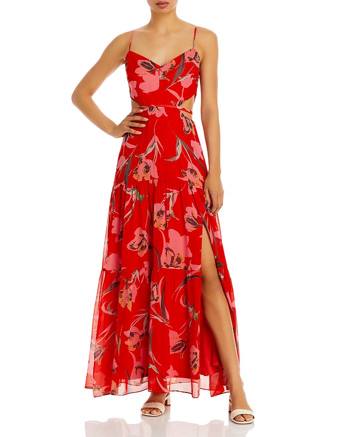 MILLY Wilda Floating Floral Maxi Dress Bloomingdale s